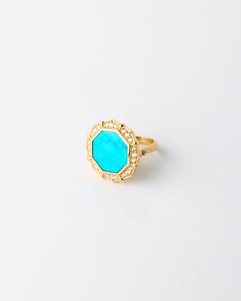 Octomira Ring-Turquoise