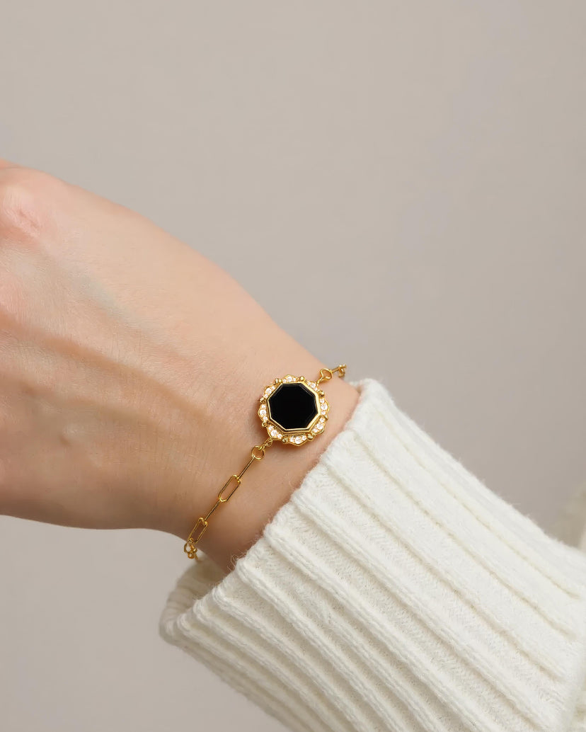 Octomira Bracelet-Onyx