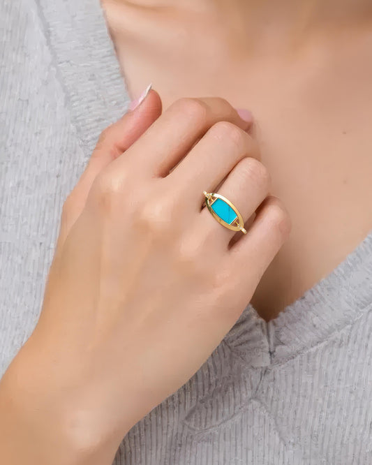 Eclipse Links Ring-Turquoise