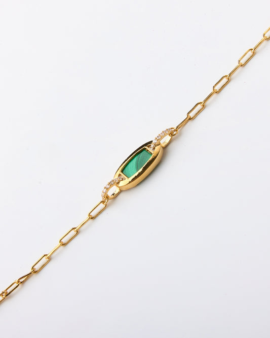 Eclipse Links Bracelet-Malachite