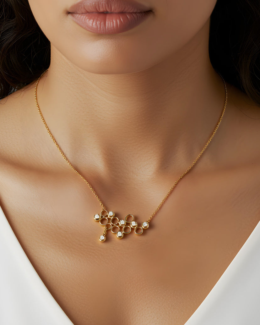 Honeycomb Necklace