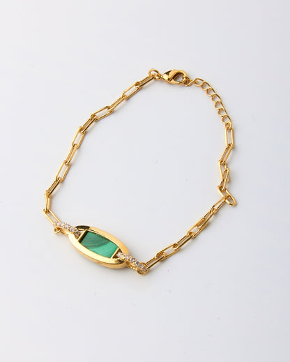 Eclipse Links Bracelet-Malachite