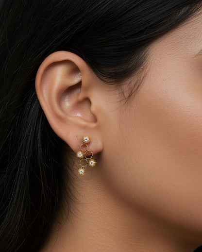 Honeycomb Earrings