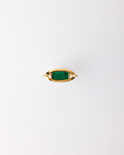 Eclipse Links Ring-Malachite