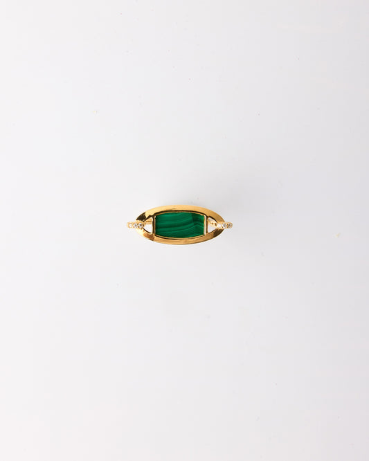 Eclipse Links Ring-Malachite