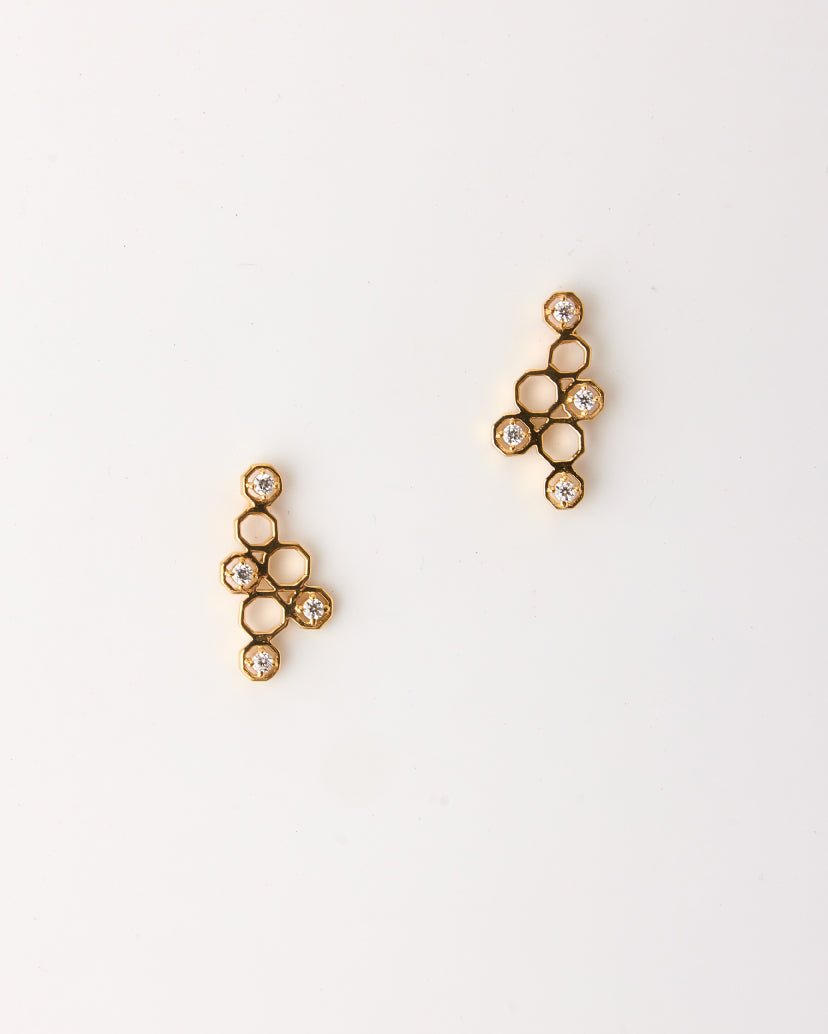 Honeycomb Earrings