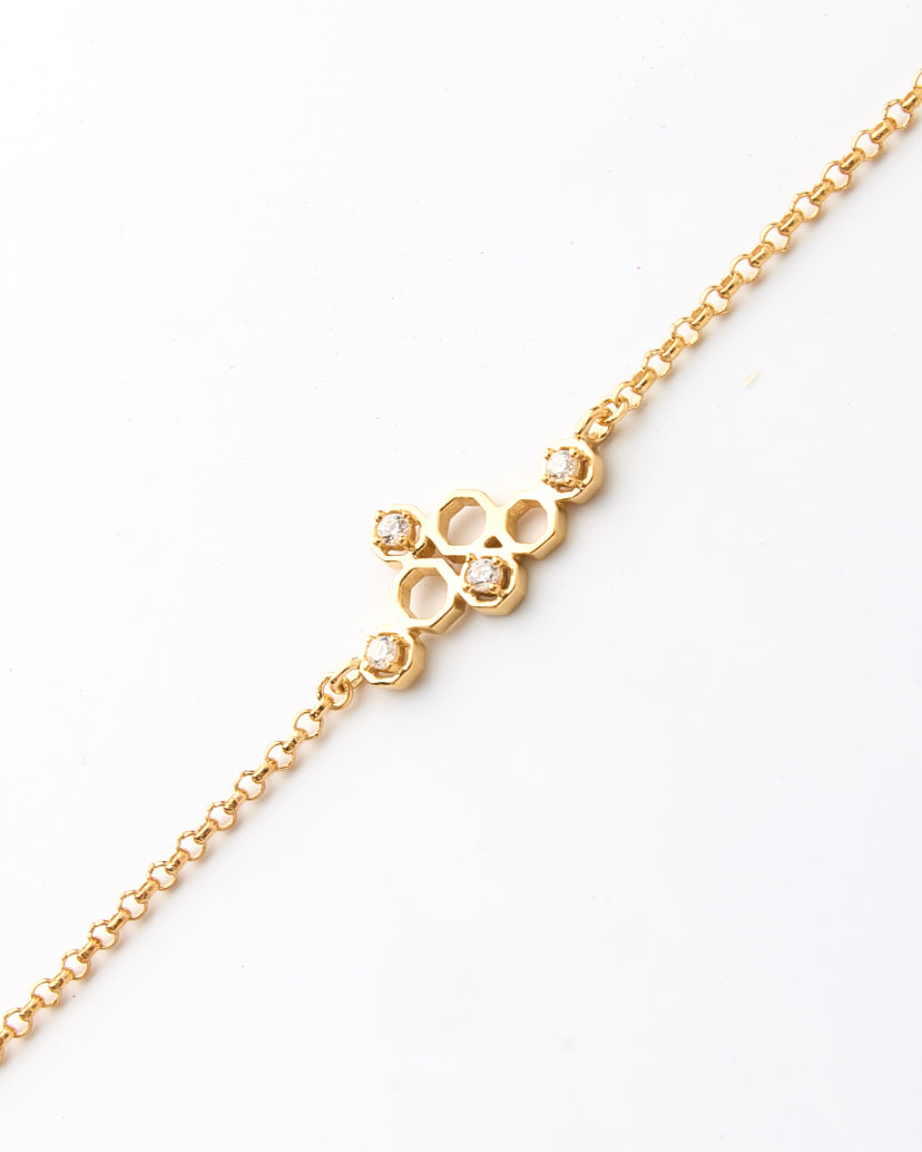 Honeycomb-Bracelet