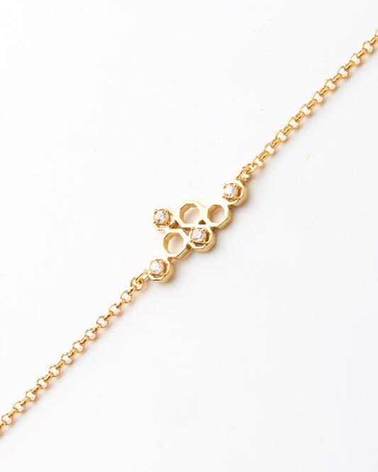 Honeycomb-Bracelet