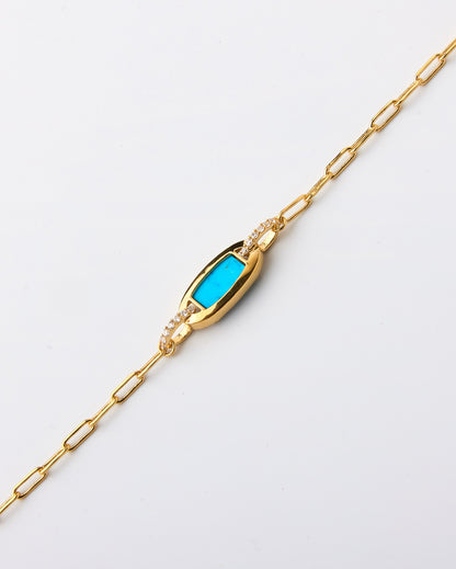 Eclipse Links Bracelet-Turquoise