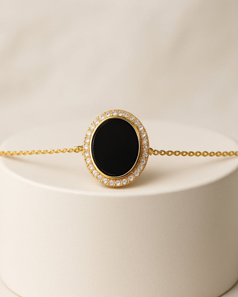 Aura Gems Bracelet-Onyx