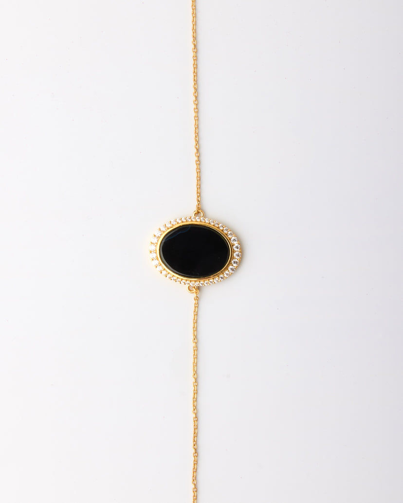 Aura Gems Bracelet-Onyx