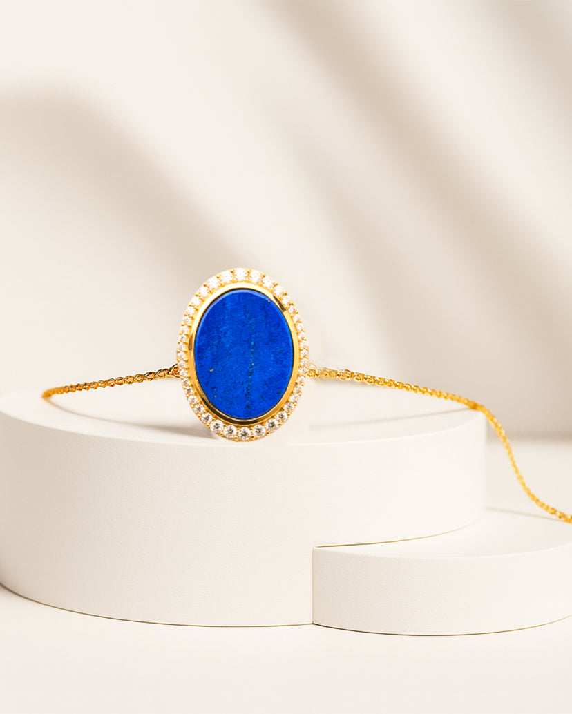 Aura Gems Bracelet-Lapis